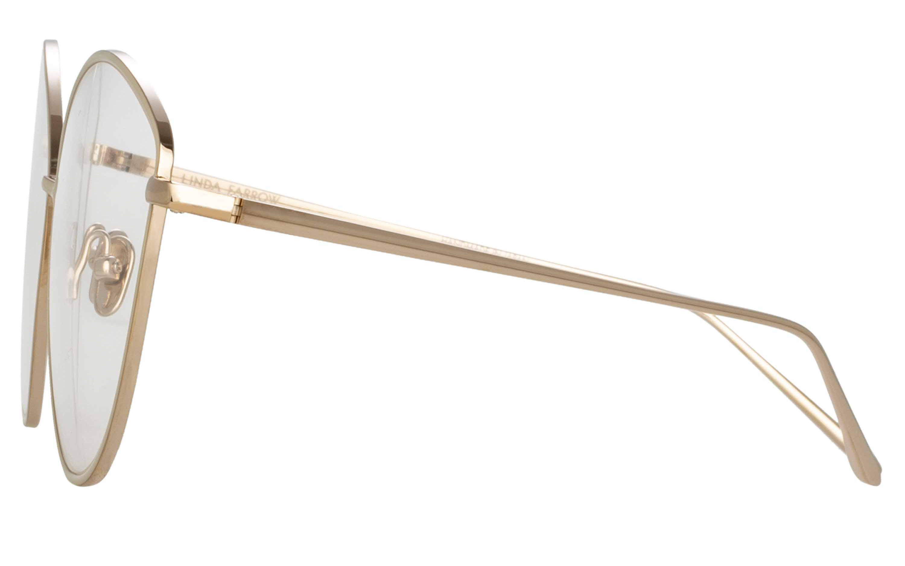 Color_LFL1149C7OPT - Francis Cat Eye Optical Frame in Light Gold