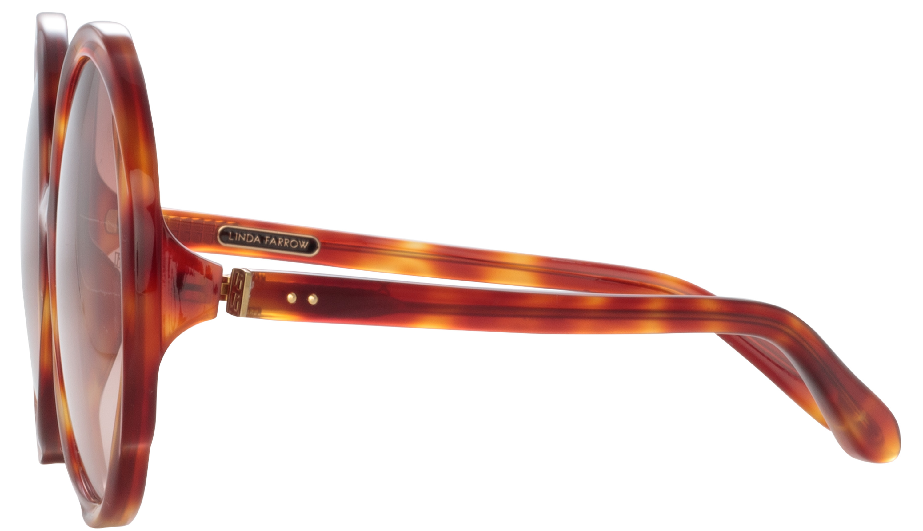 Color_LFL1356C3SUN - Otavia Oversized Sunglasses in Amber Tortoiseshell