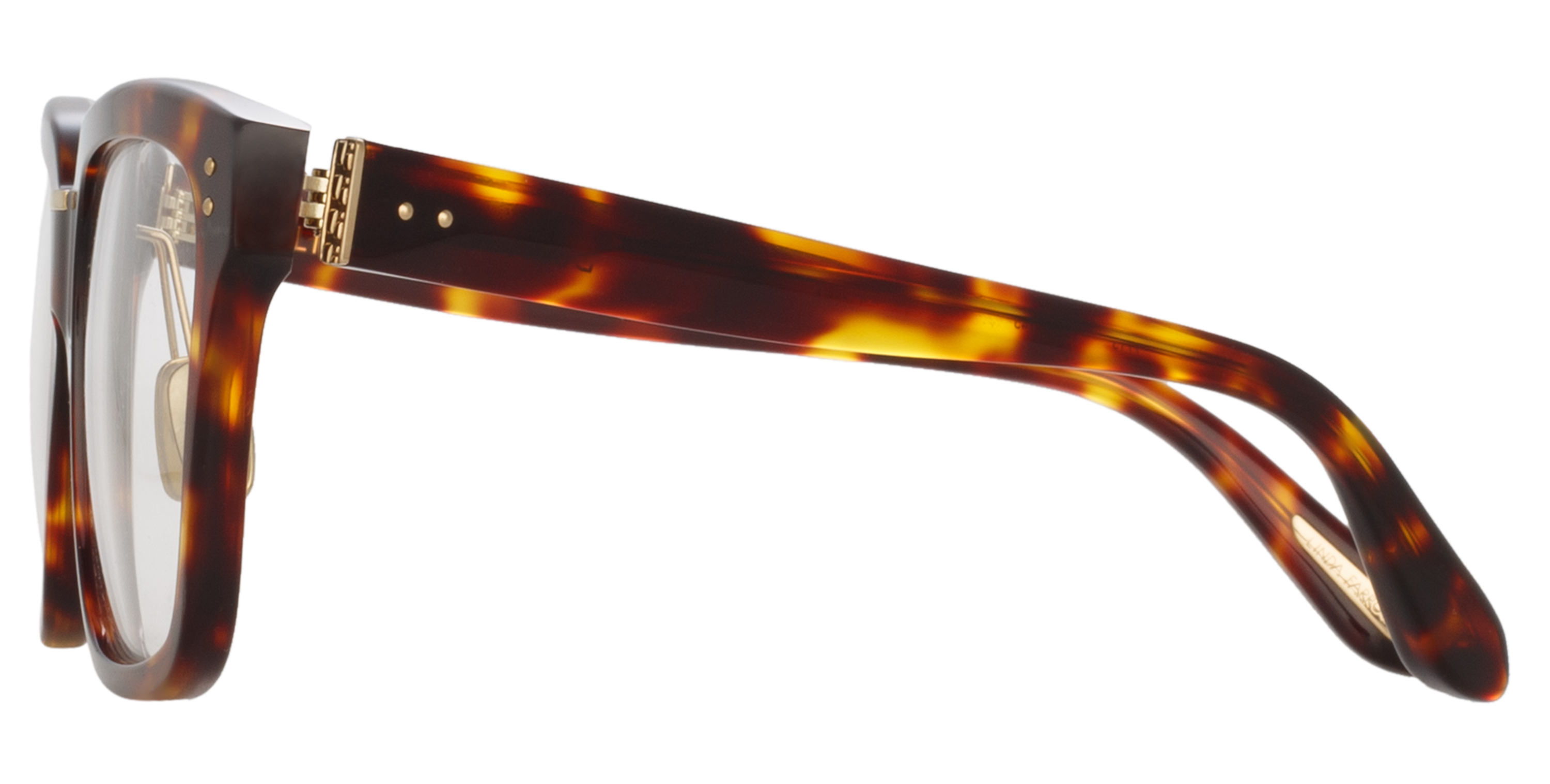 Color_LFL1322C2OPT - Desiree D-Frame Eyeglasses in Tortoise Shell and Clear 