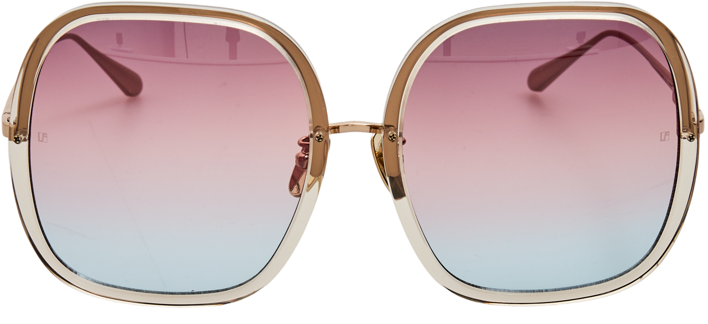 Color_LFL1405C8SUN -  Celia Oversized Sunglasses in Truffle