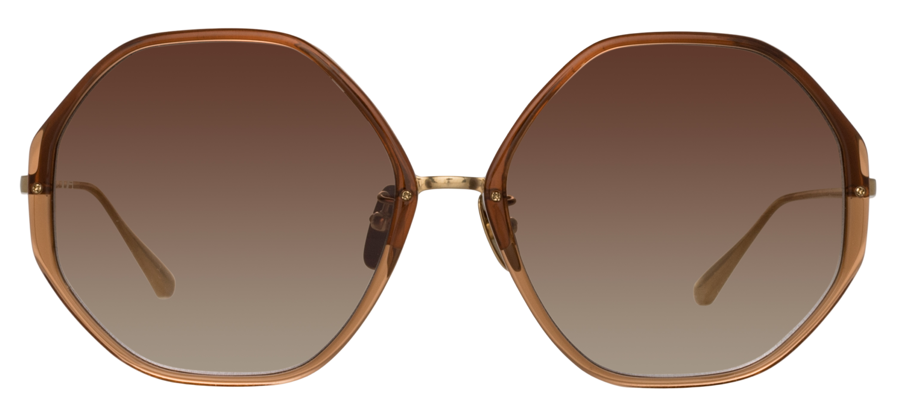 Color_LFLC901C28SUN - Alona Oversized Sunglasses in Tobacco and Brown Grand