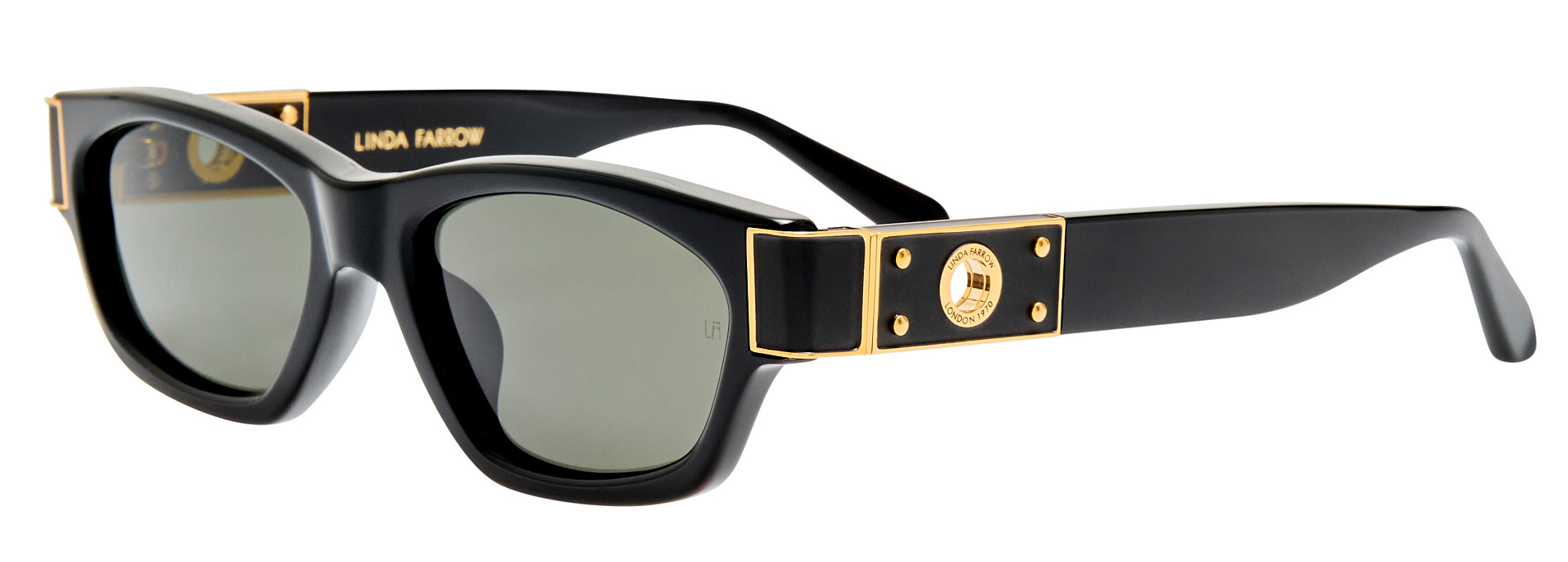 Color_LFL1623C1SUN - Clara D-Frame Sunglasses in Black and Grey