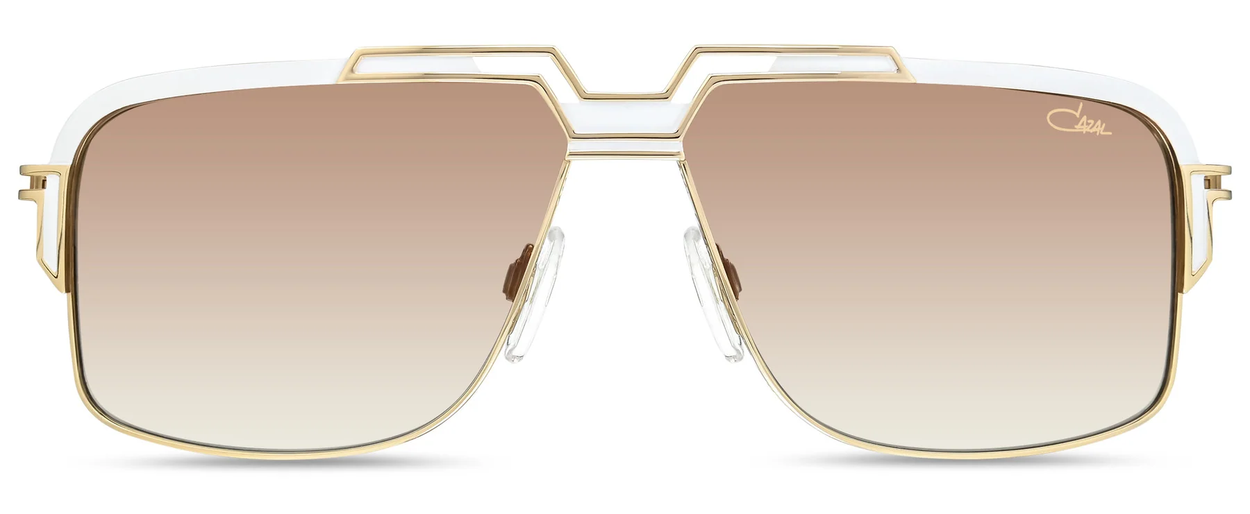 Color_004 - White - Gold / Brown Gradient