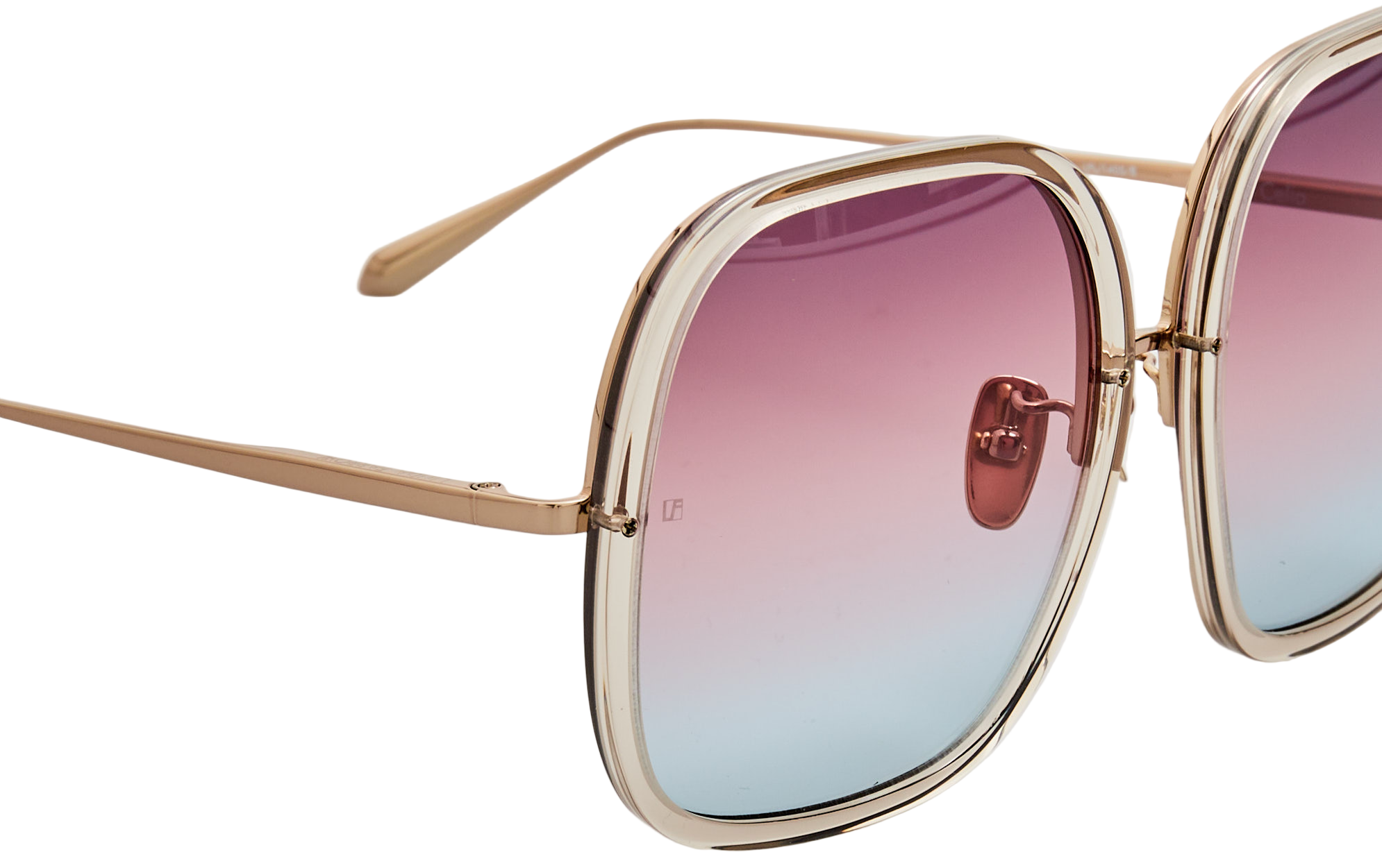 Color_LFL1405C8SUN -  Celia Oversized Sunglasses in Truffle