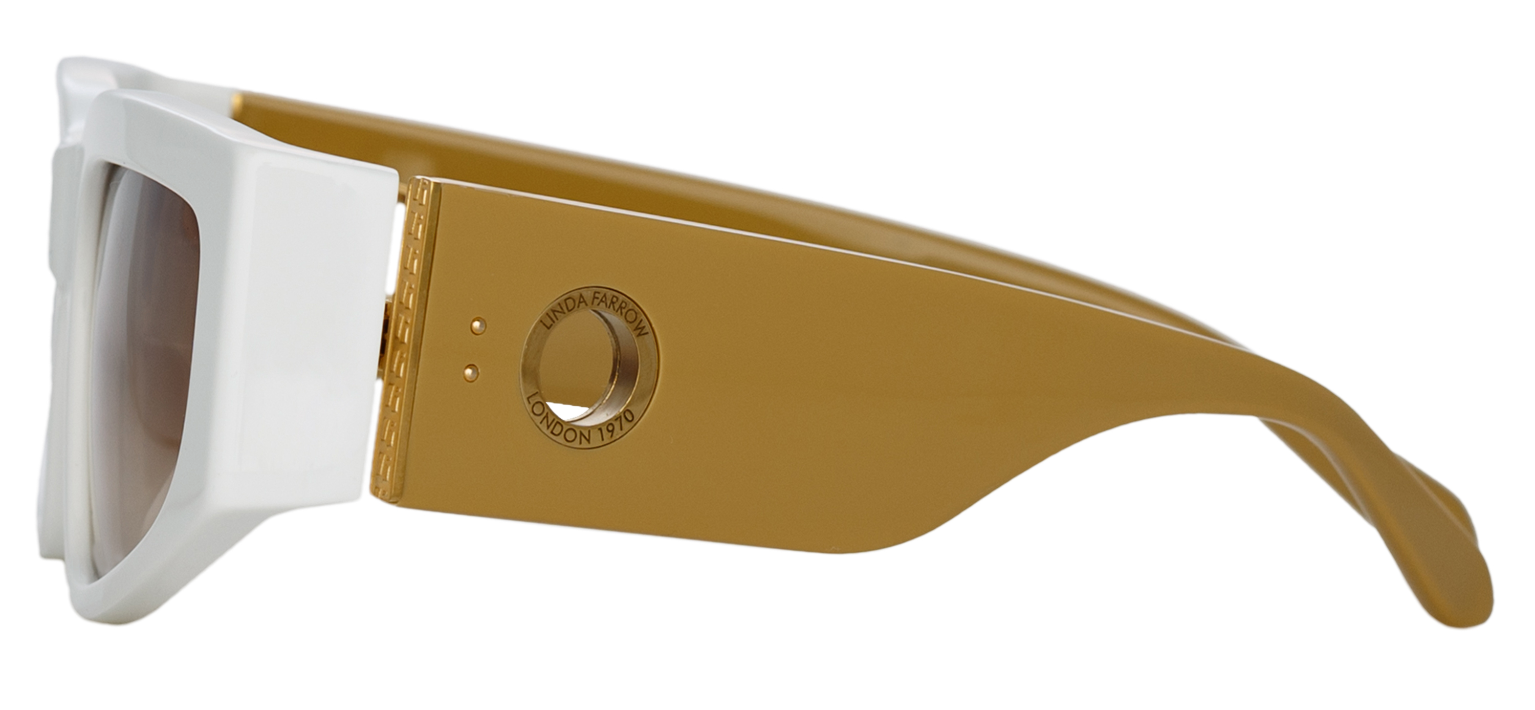 Color_LFL1351C3SUN - Senna Cat Eye Sunglasses in White and Mocha Grad