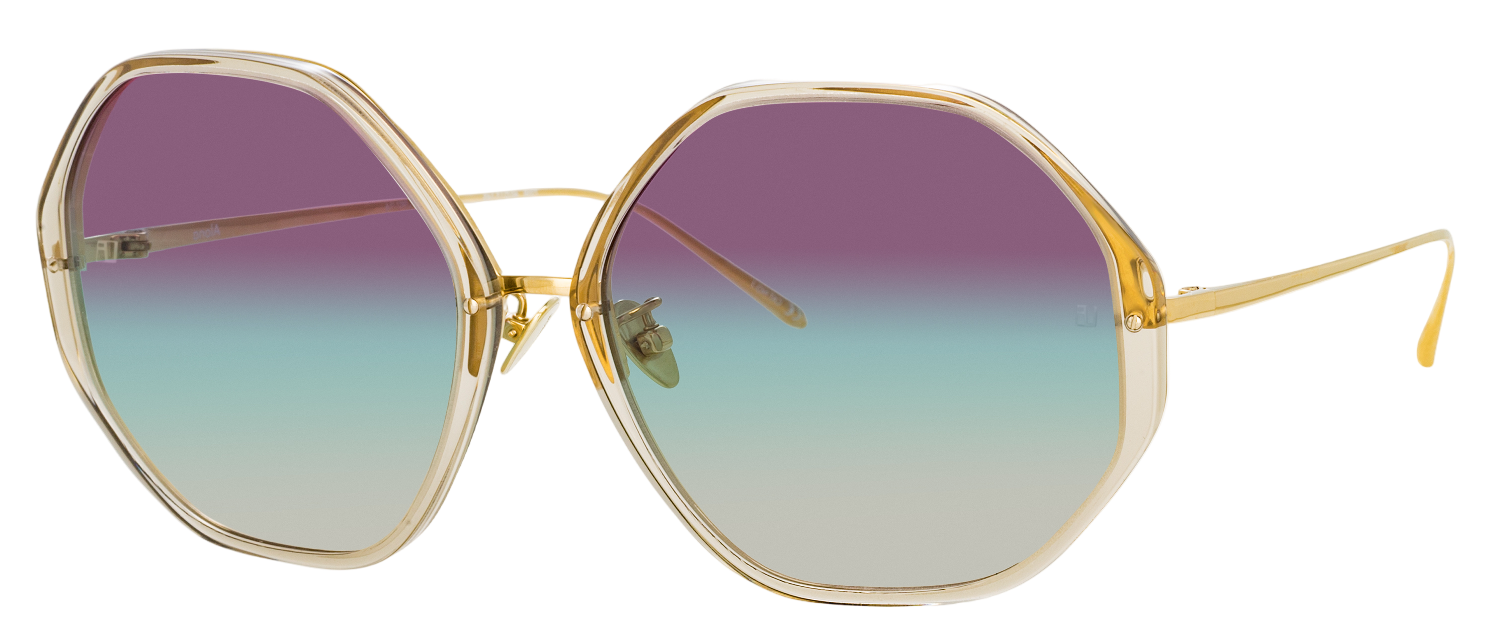 Color_LFL901C16SUN - Alona Oversized Sunglasses in Truffle and Purple Grad