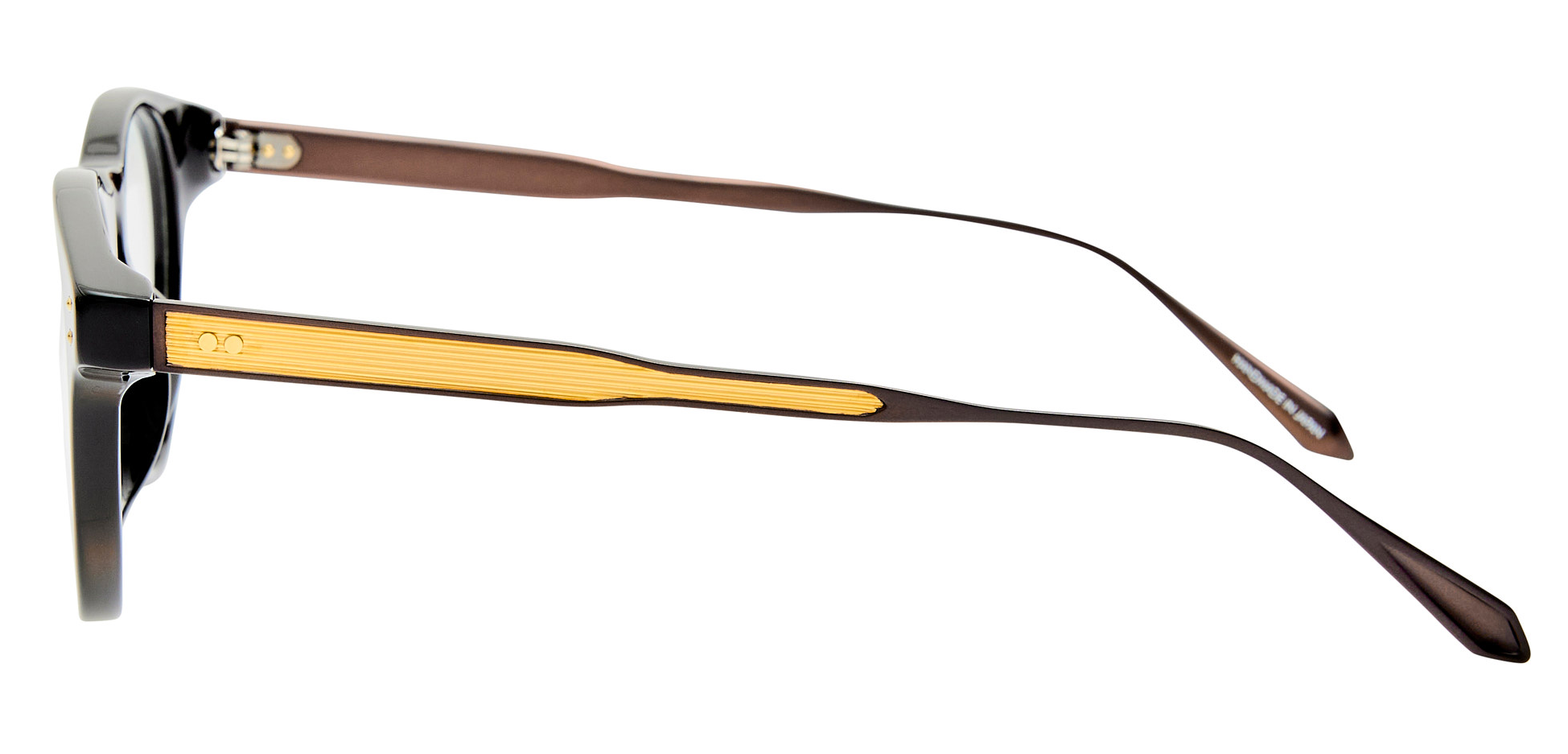Color_LFL1685C1OPT - Adair Oval Eyeglasses in Black Matte Nickel and Clear