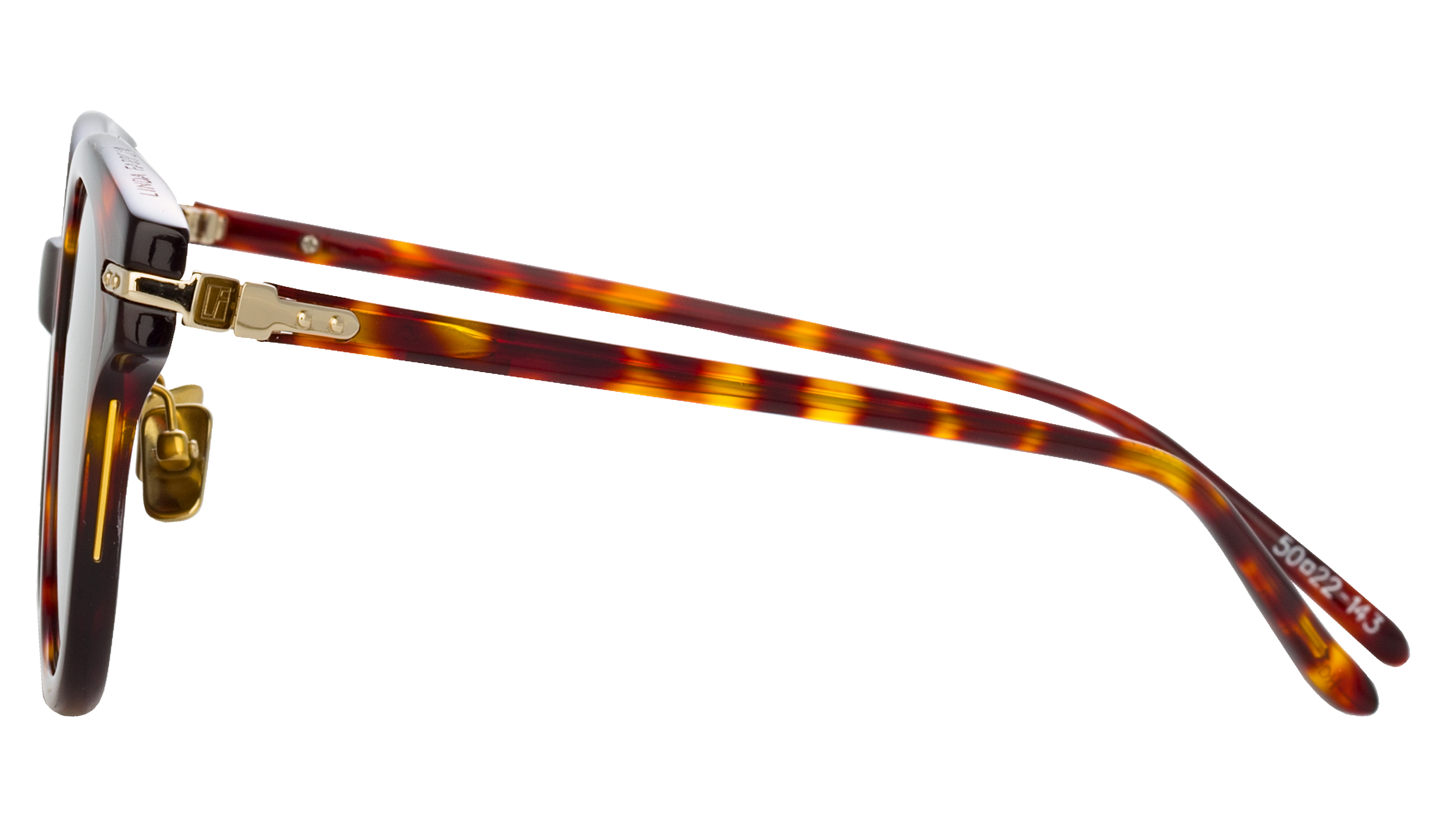 Color_LF45AC5SUN - Sophia Oval Sunglasses in Brown and Green 