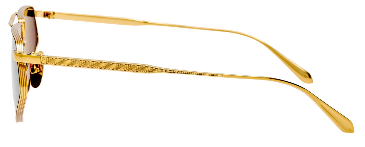 Color_LFL1702C1SUN - Tarian Angular Sunglasses Yellow Gold Black and Grey