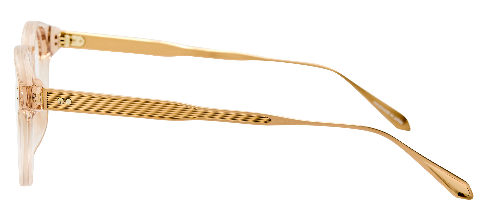 Color_LFL1685C3OPT - Adair Oval Eyeglasses in Nude Matte Champagne and Clear