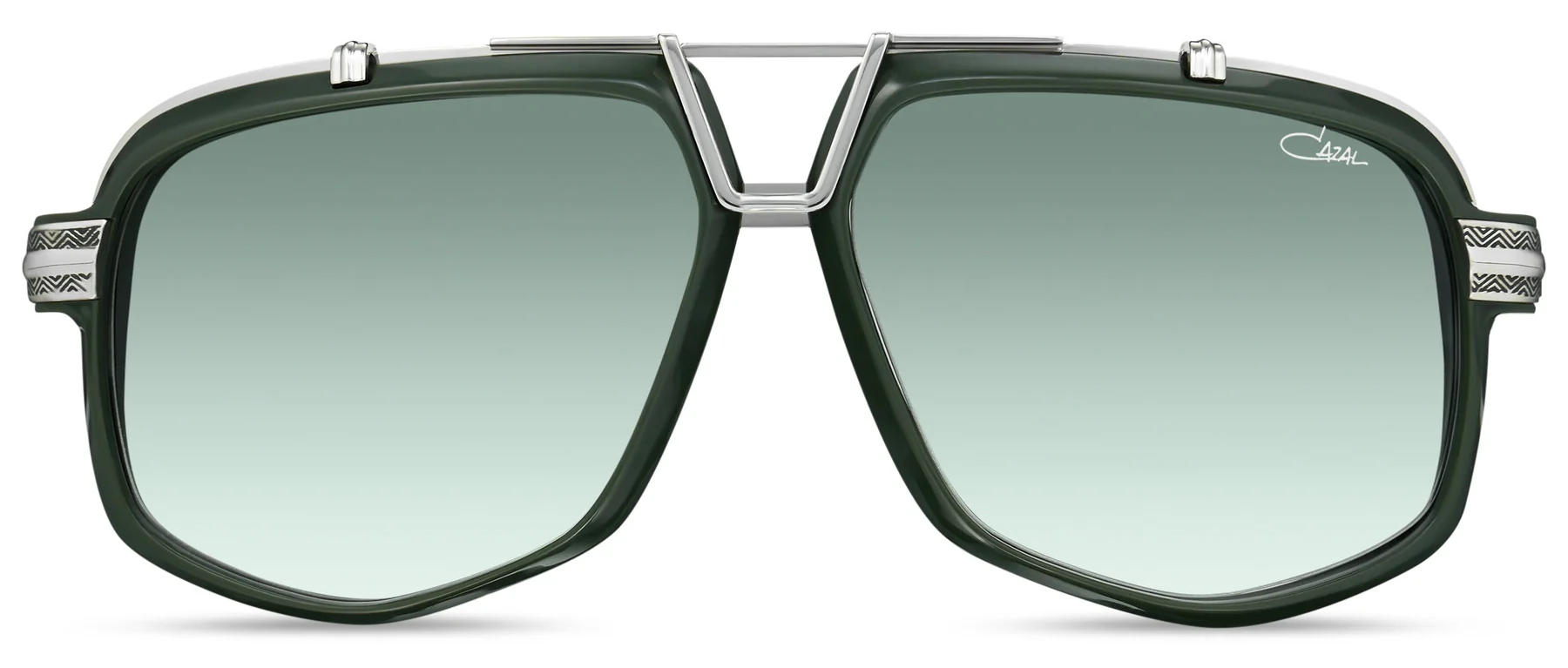 Color_003 - Khaki - Silver / Green Gradient AR coated