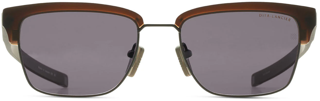 Color_DLS416-A-03 - Copperhead Brown - Gunmetal / Sea Lens - Grey Polarized