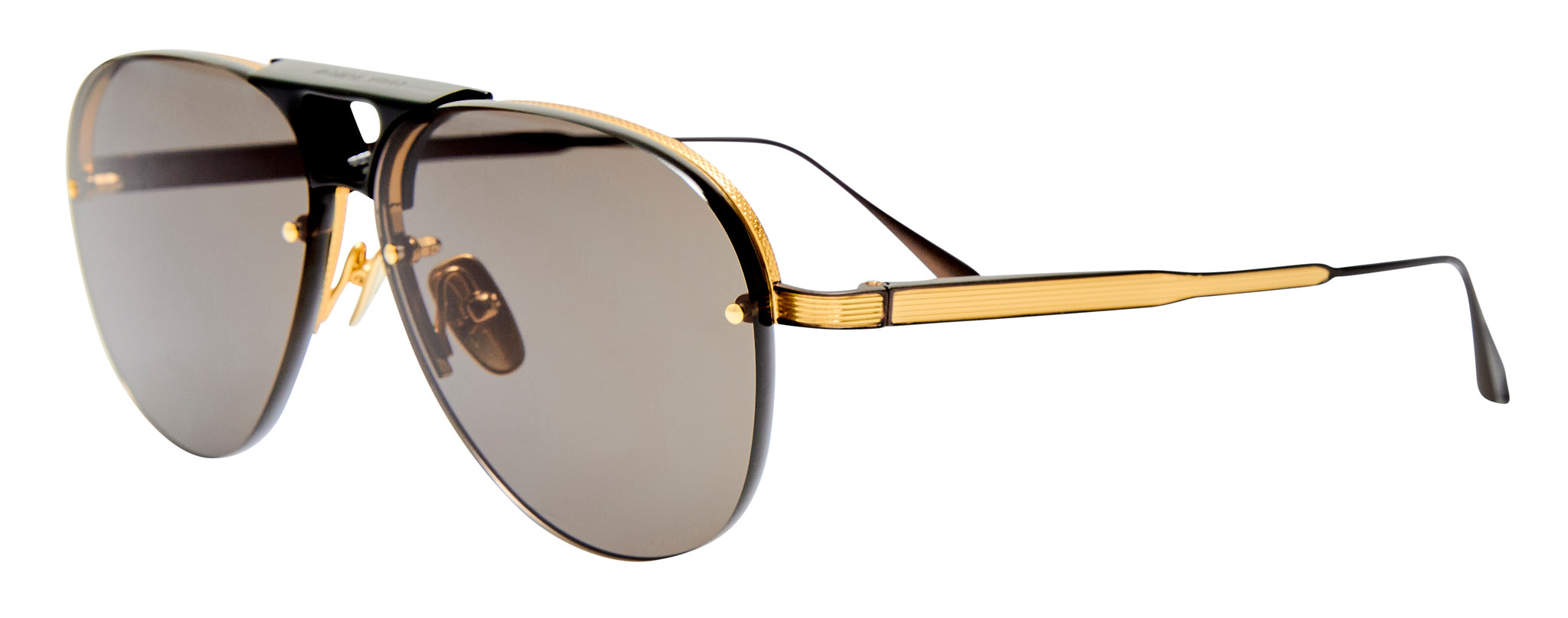 Color_LFL1672C1SUN - Taya Aviator Sunglasses Black and Grey
