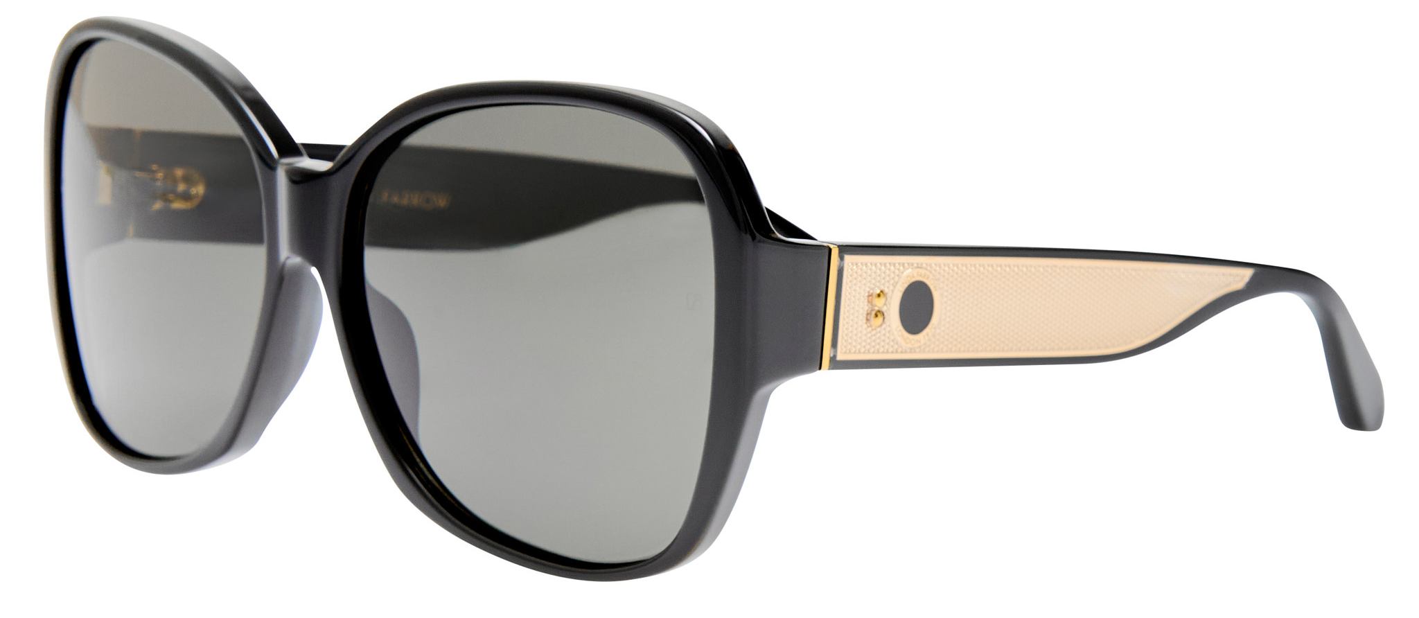 Color_LFL1726C1SUN - Blair Oversized Sunglasses Black and Grey