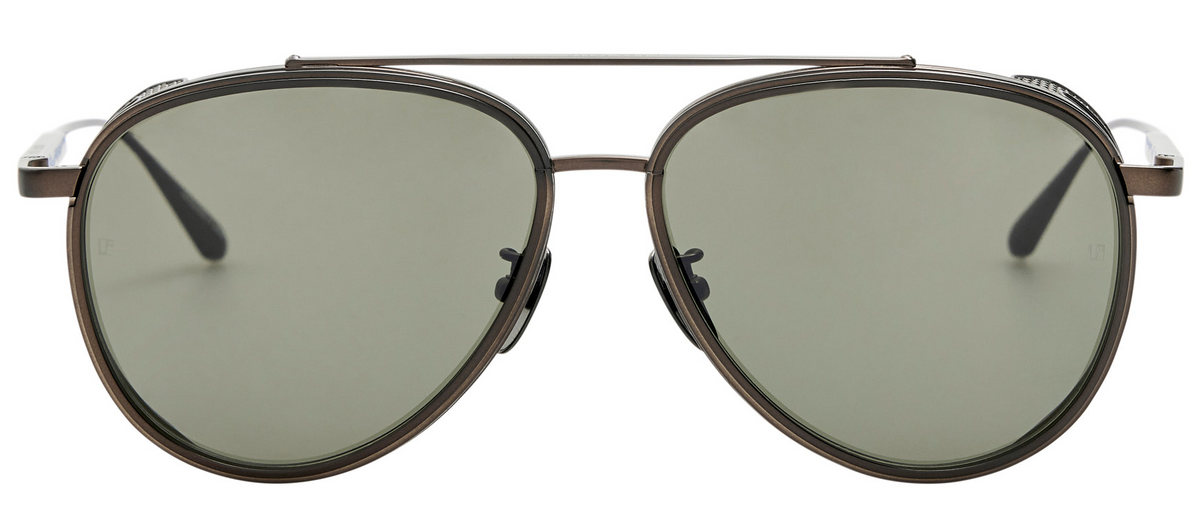 Color_LFL1628C4SUN - Cortes Aviator Sunglasses Matt Nickel Black and Grey