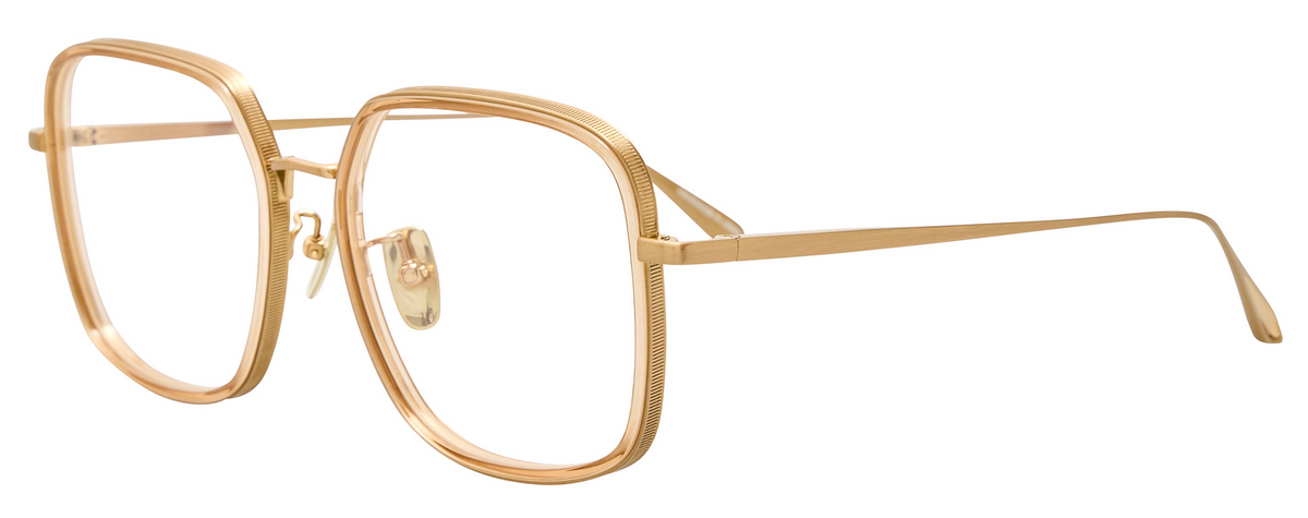 Color_LFL1581C9OPT - Alicia Square Optical Frame in Honey Matt Champagne