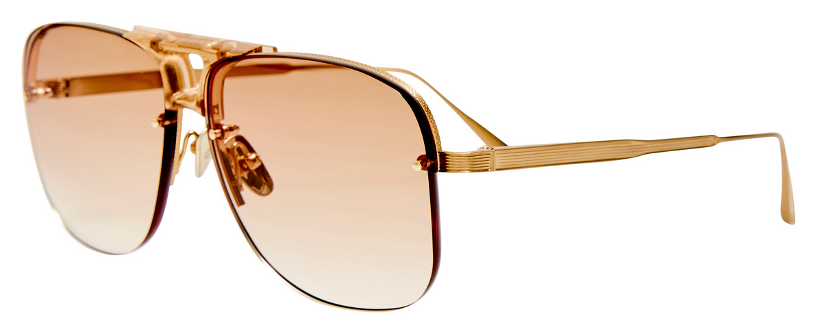 Color_LFL1689C3SUN - Skye Aviator Sunglasses in Honey and Camel Grad