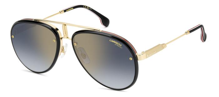 Color_Y11 - Gold - Red / 1V - Blue Shaded Gold Mirrior