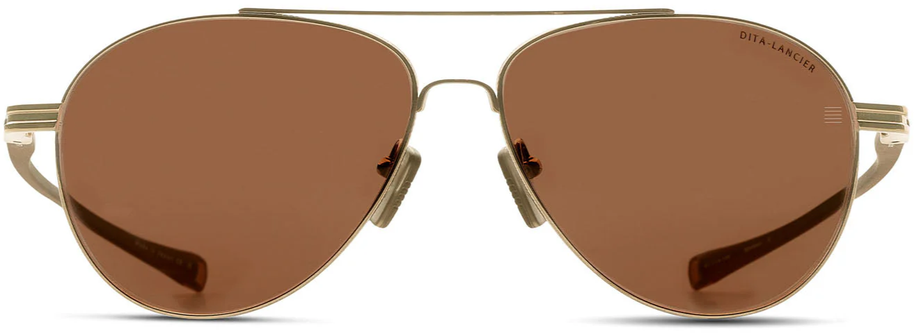 Color_DLS418-A-01 - Gold Sand - Copperhead Brown / Land Lens - Brown Polarized