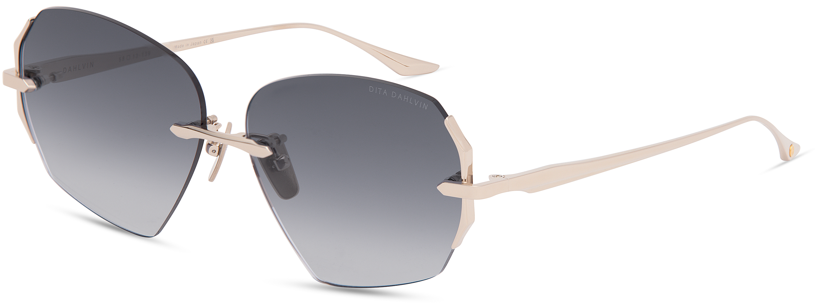 Color_DTS200-A-01 WHITE GOLD / GREY TO CLEAR GRADIENT