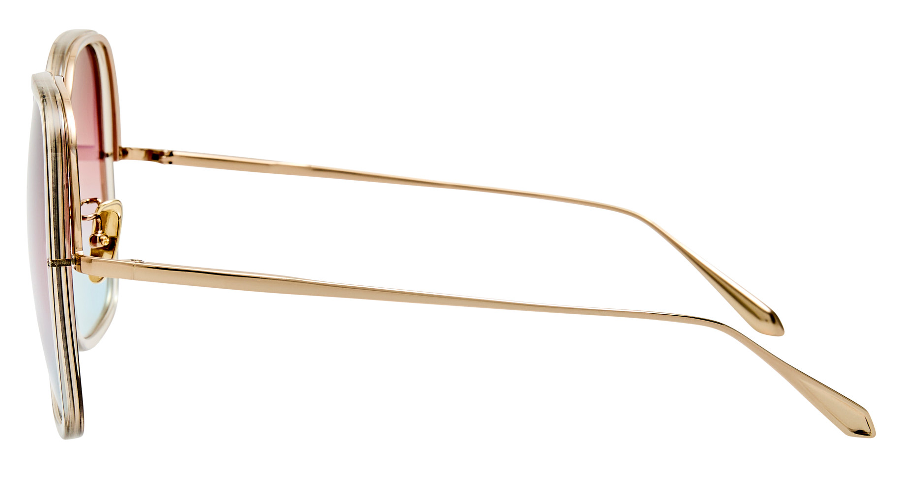 Color_LFL1405C8SUN -  Celia Oversized Sunglasses in Truffle