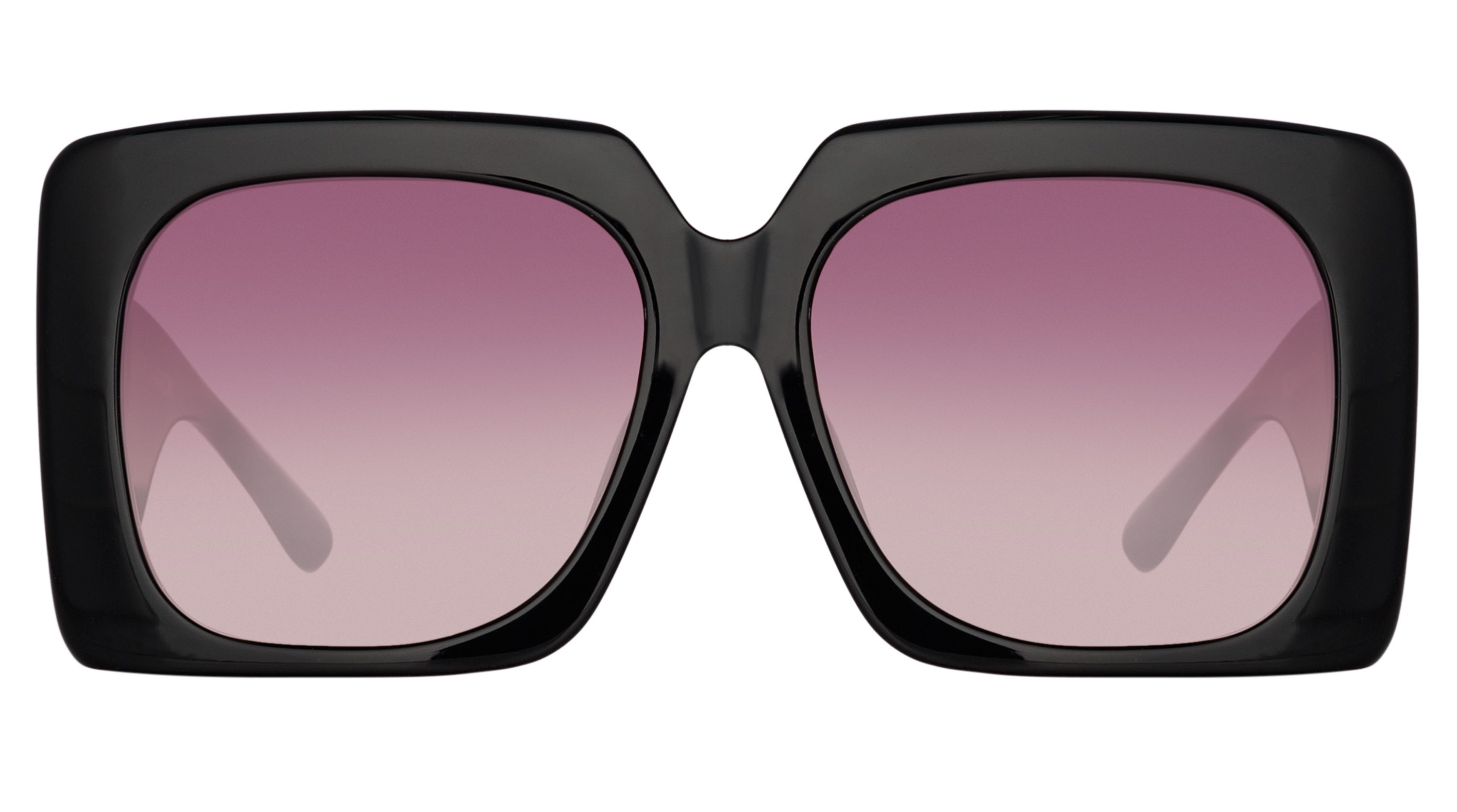 Color_LFL1346C2SUN - Sierra Oversized Sunglasses in Black and Wine Grad