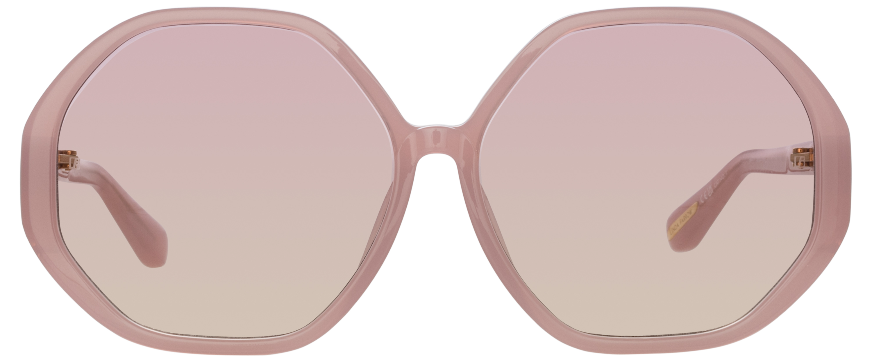 Color_LFL1415C8SUN - Paloma Hexagon Sunglasses in Lilac