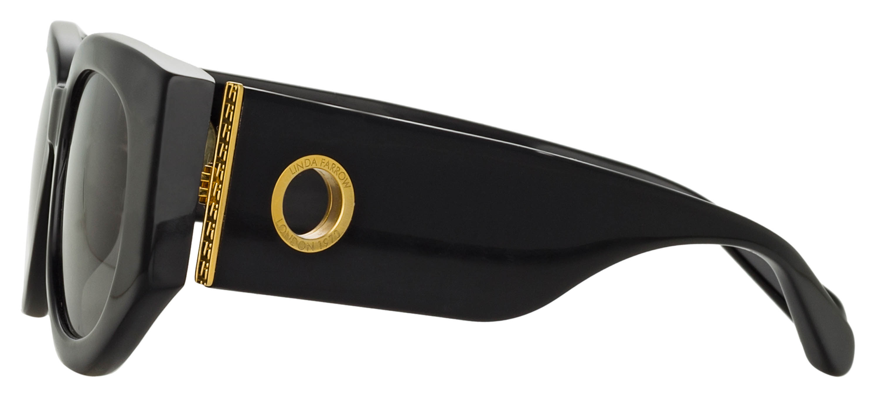 Color_LFLC1059C1SUN - Debbie D-Frame Sunglasses in Black and Grey