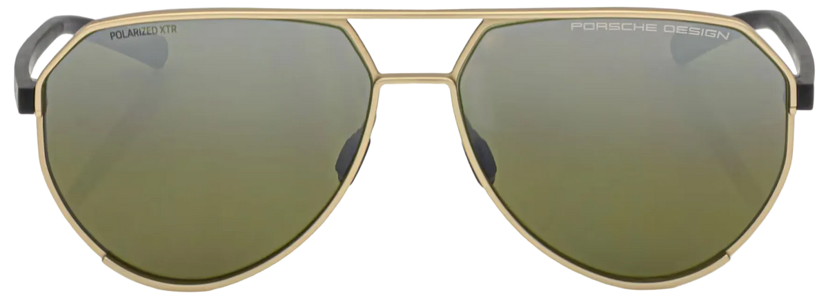 Color_C448 - Gold - Black Titanium / Green - Deg. Mirror Silver (Polarized)