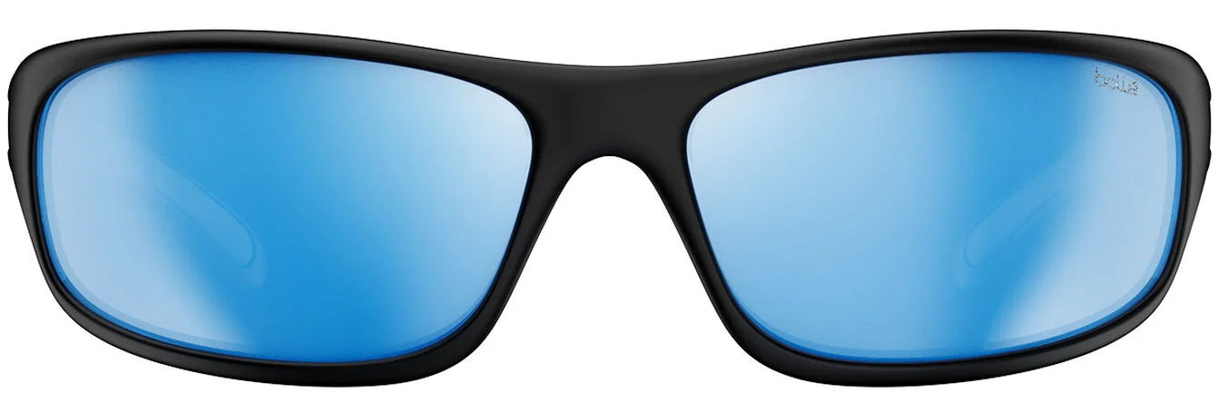 Color_BS027008 - Black Matte / Sky Blue Polarized cat. 3 to 3