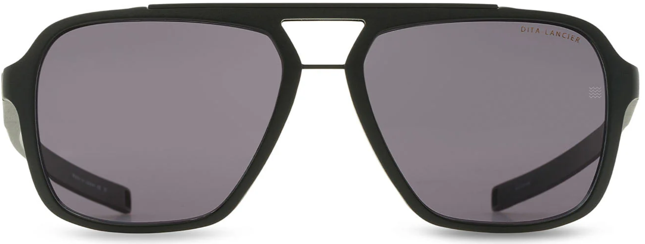Color_DLS415-A-03 - Matte Black / Sea Lens - Grey Polarized