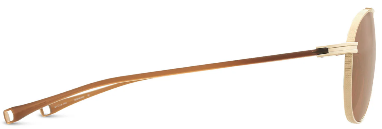 Color_DLS418-A-01 - Gold Sand - Copperhead Brown / Land Lens - Brown Polarized