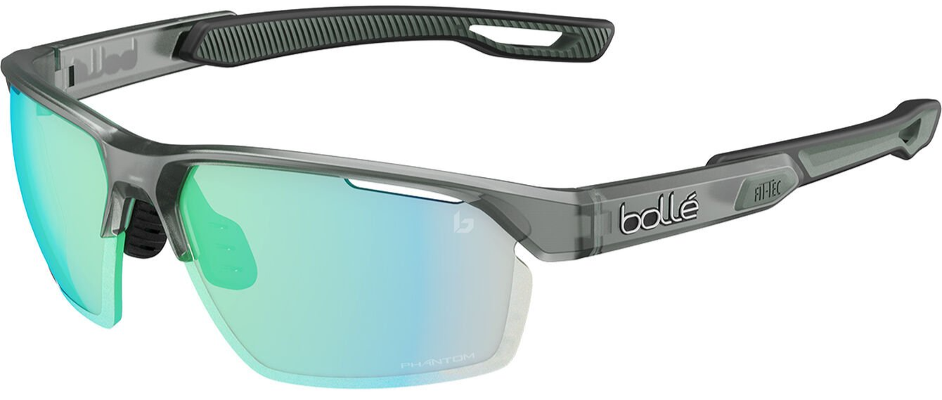 Color_BS058002 - Black Frost / Phantom Clear Green Photochromic cat 1 to 3