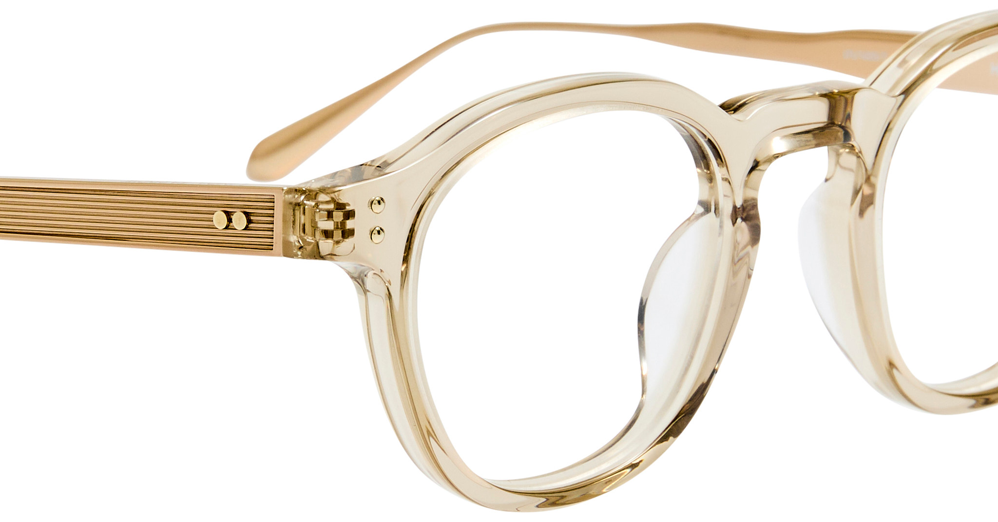 Color_LFL1625C7OPT - Heath Oval Optical Frame in Truffle Light Gold