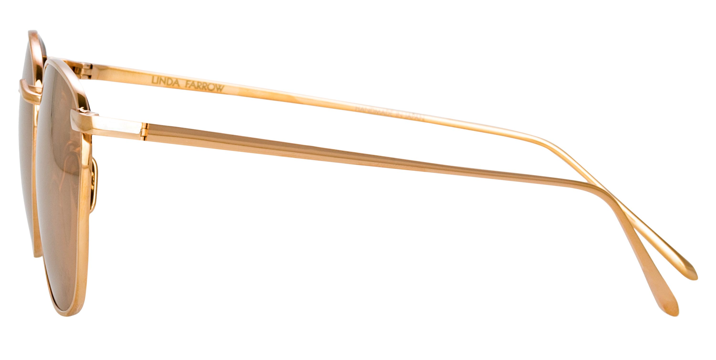 Color_LFL479C3SUN - Simon Square Sunglasses Rose Gold and Rose Gold