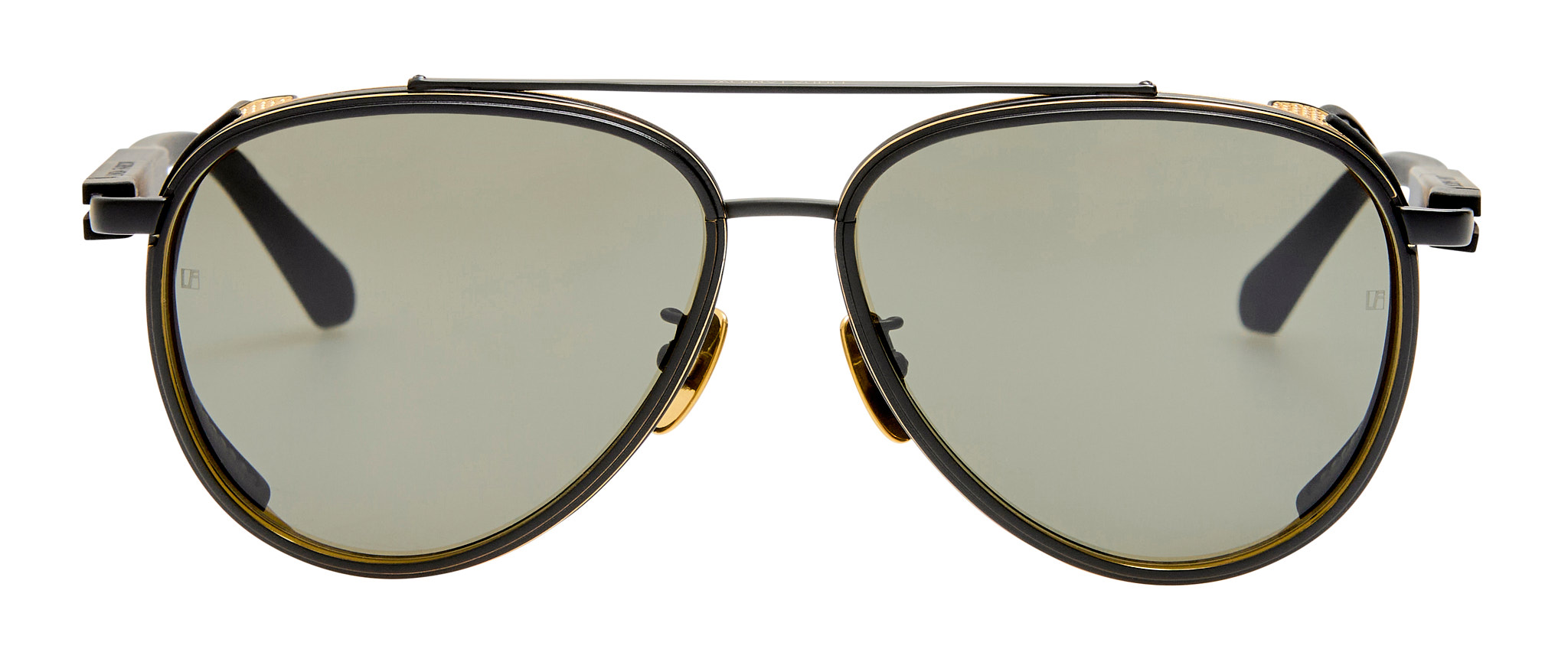Color_LFL1628C1SUN - Cortes Aviator Sunglasses Matt Nickel and Grey
