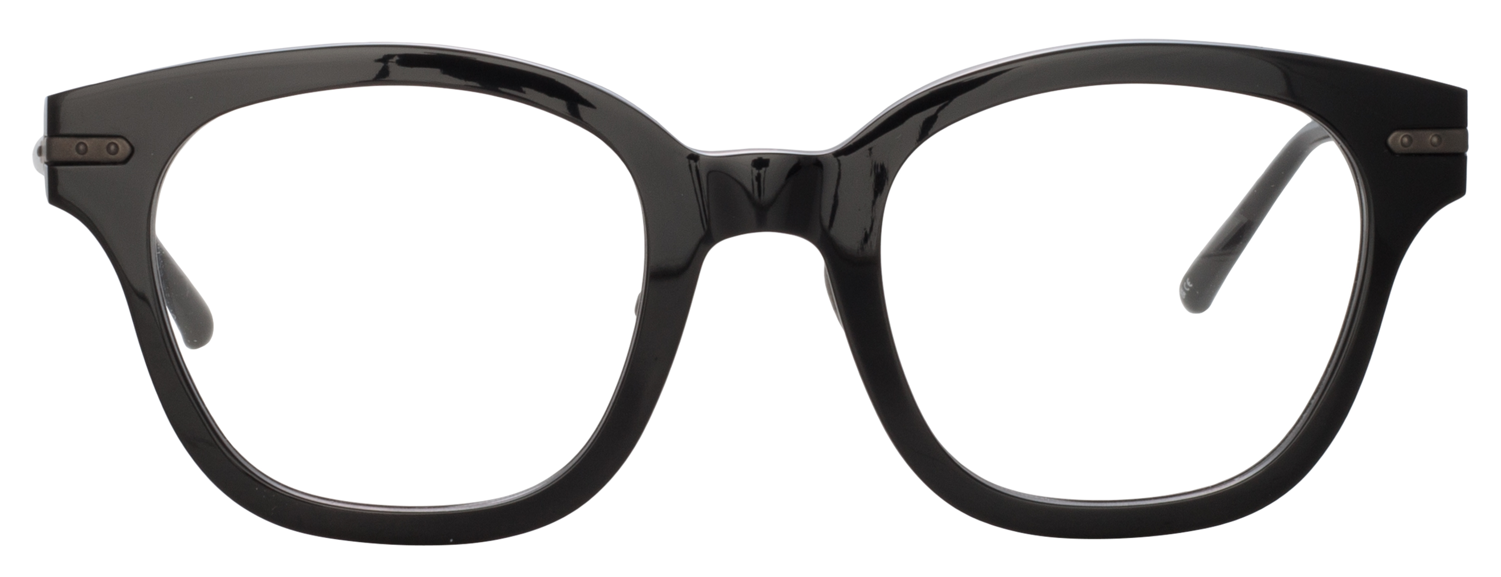 Color_LF42AC8OPT - Atkins Optical D-Frame in Matte Nickel and Clear