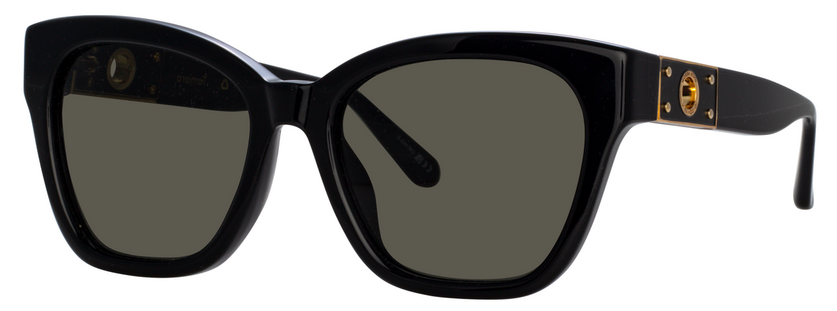 Color_LFL1520C1SUN - Tamara Cat Eye Sunglasses in Black and Grey