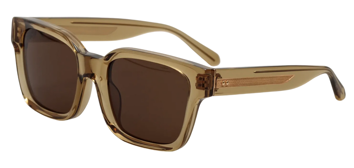 Color_LFL1561C3SUN - Nathan D-Frame Sunglasses in Khaki and Khaki