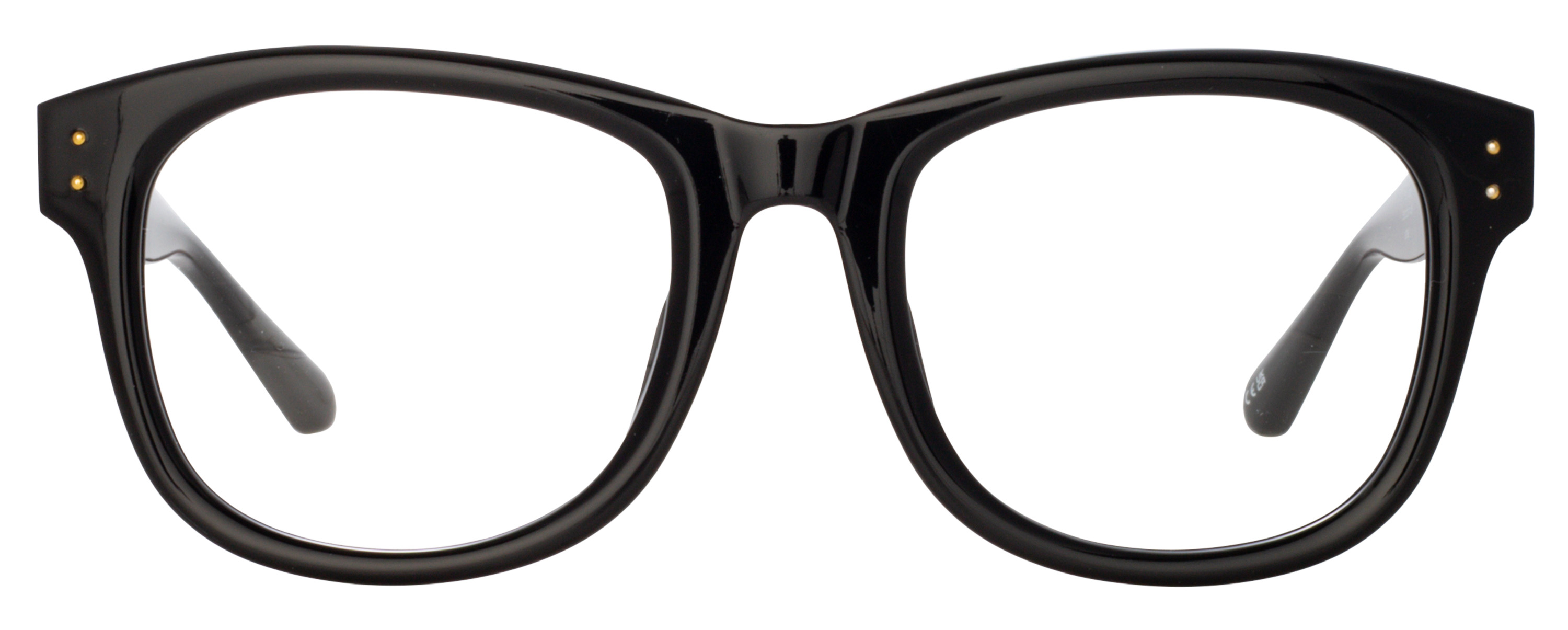 Color_LFL1385C1OPT - Edson D-Frame Eyeglasses in Black and Clear