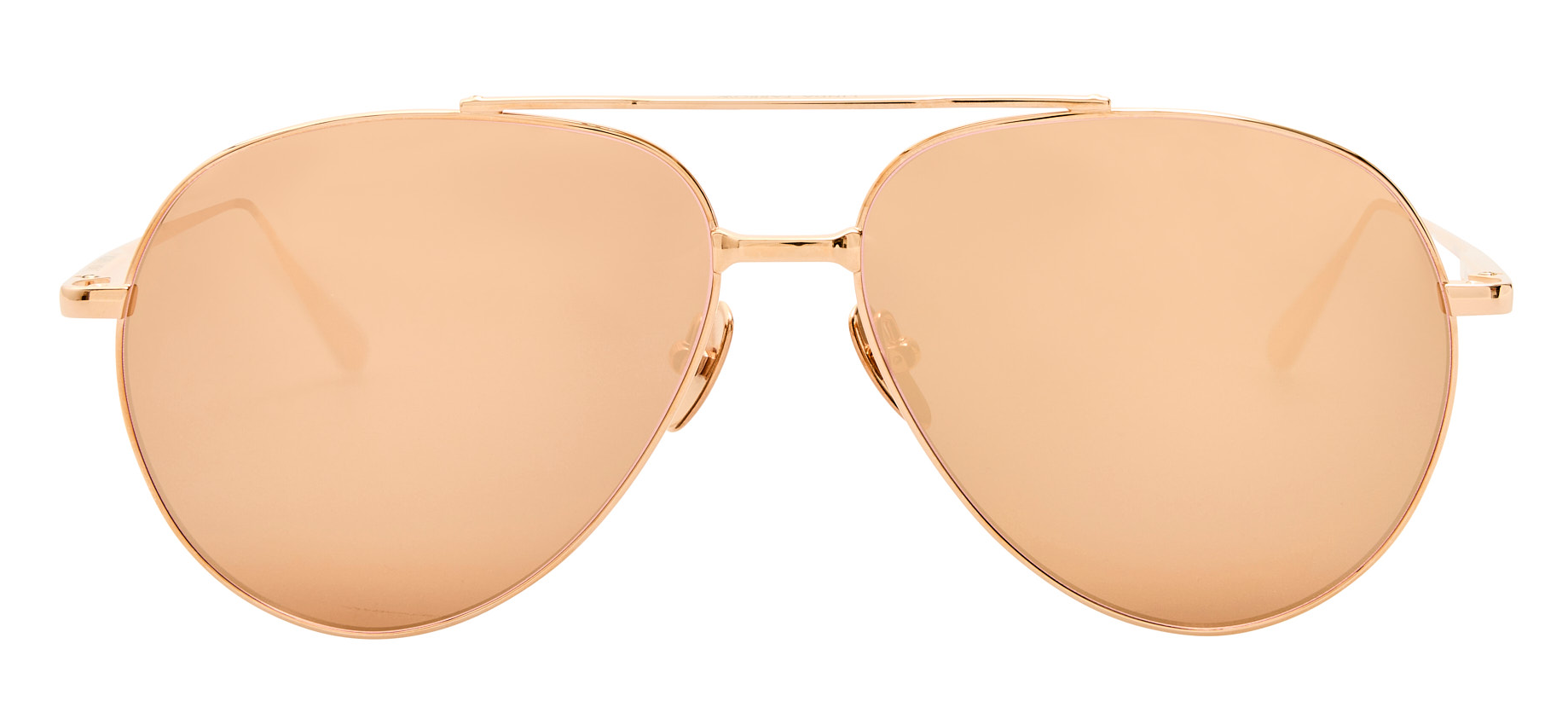 Color_LFL1421C12SUN - Marcelo Aviator Sunglasses in Rose Gold / 28 Carat Rose Gold