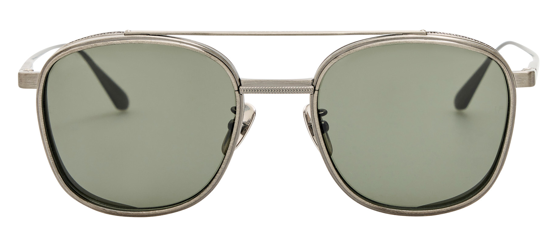 Color_LFL1558C6SUN - Varo Square Sunglasses in Antique Silver and Grey