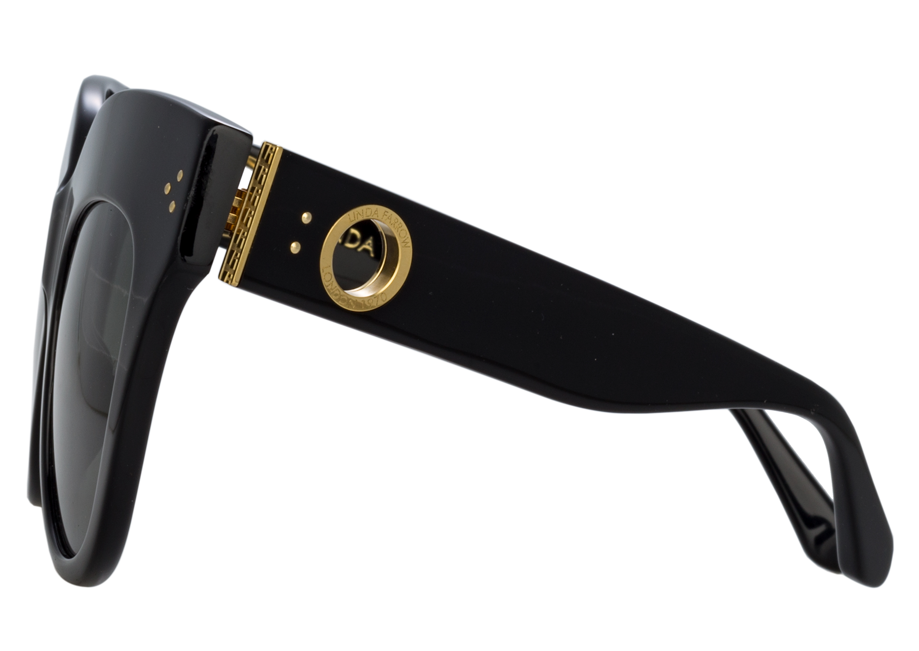 Color_LFLC1049C1SUN - Dunaway Oversized Sunglasses in Black and Grey