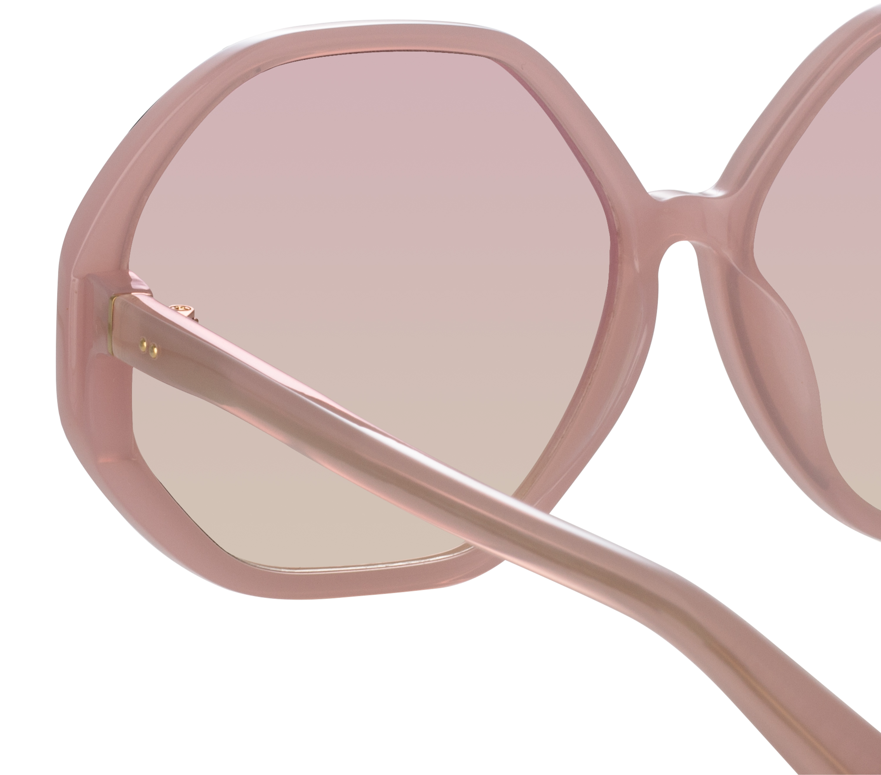 Color_LFL1415C8SUN - Paloma Hexagon Sunglasses in Lilac