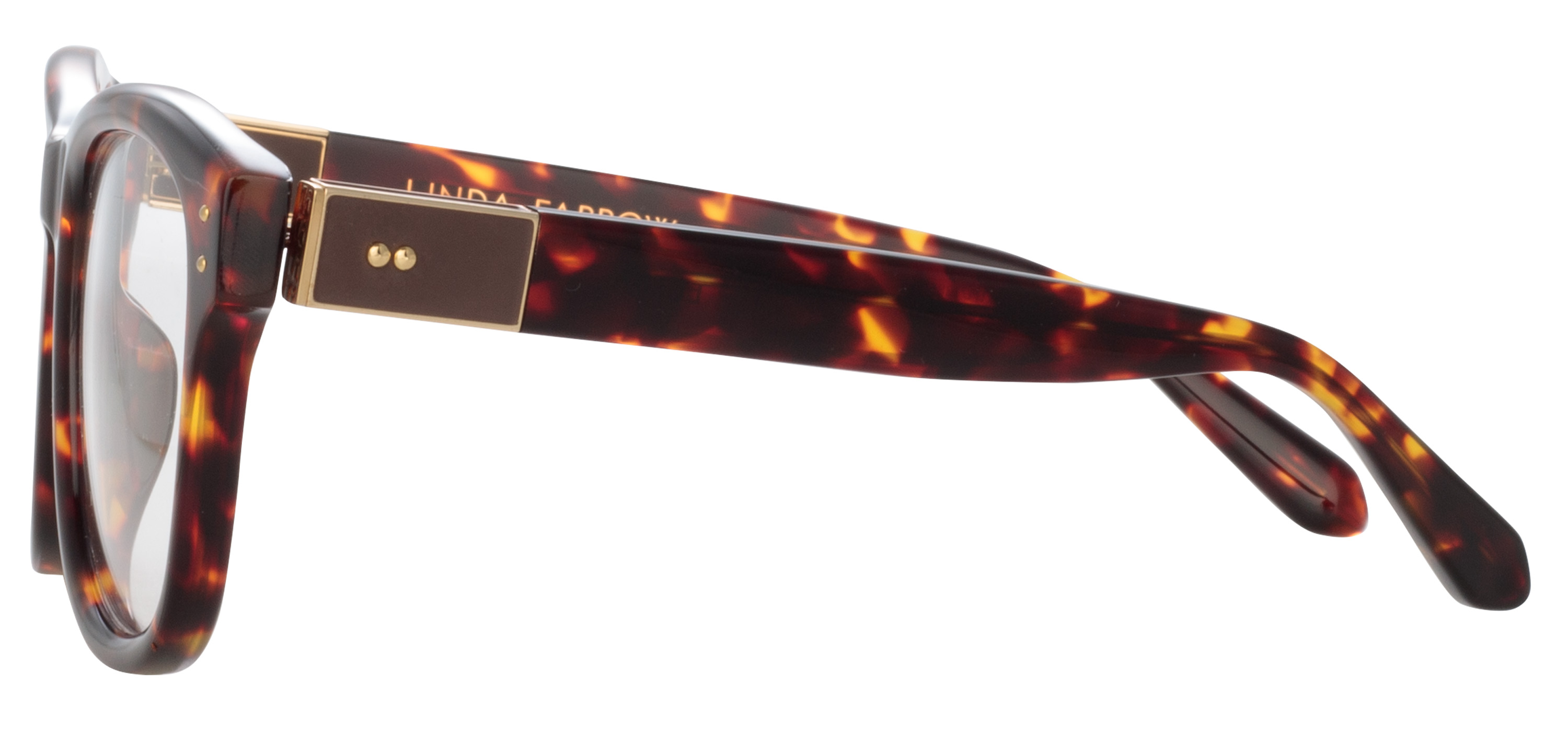 Color_LFL1385C2OPT - Edson D-Frame Eyeglasses in Tortoise Shell and Clear