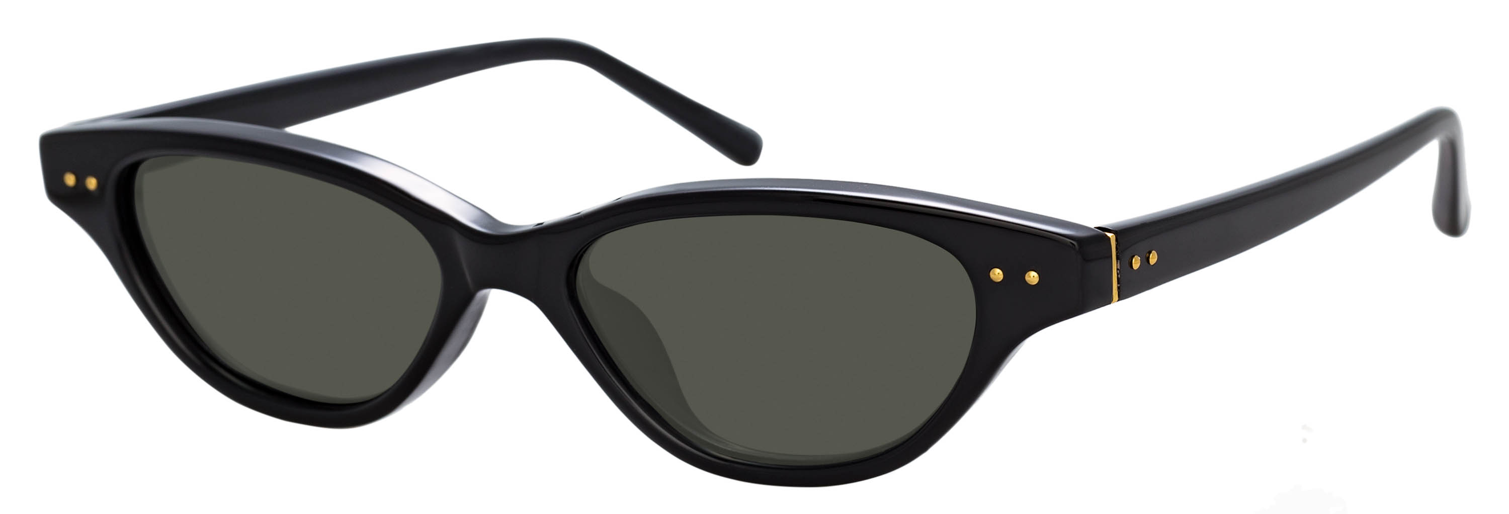 Color_LFL965C1SUN - Alessandra Cat Eye Sunglasses in Black and Grey