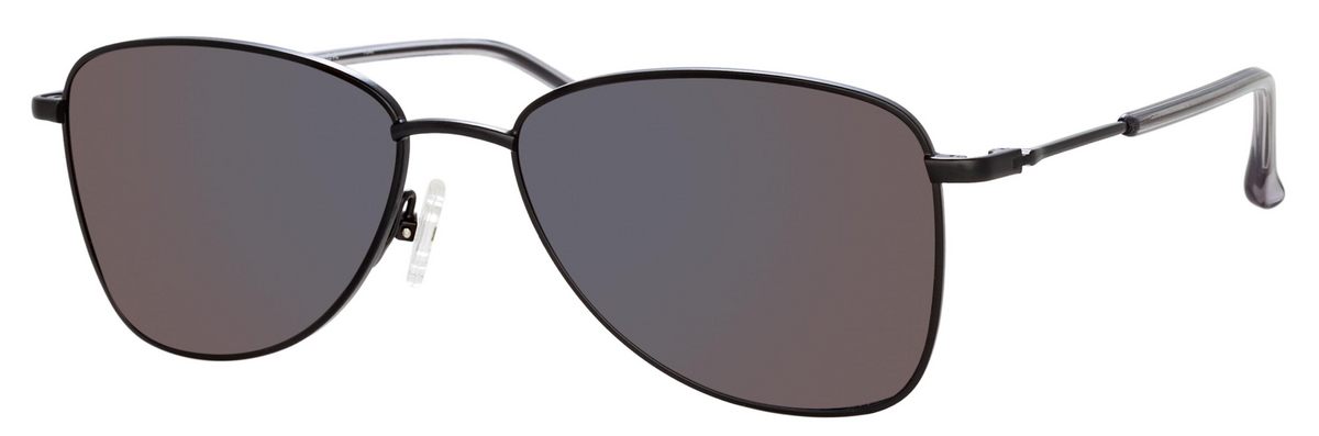 Color_DVN197C1SUN - Dries Van Noten 197 Aviator Sunglasses in Black and Grey Mirror