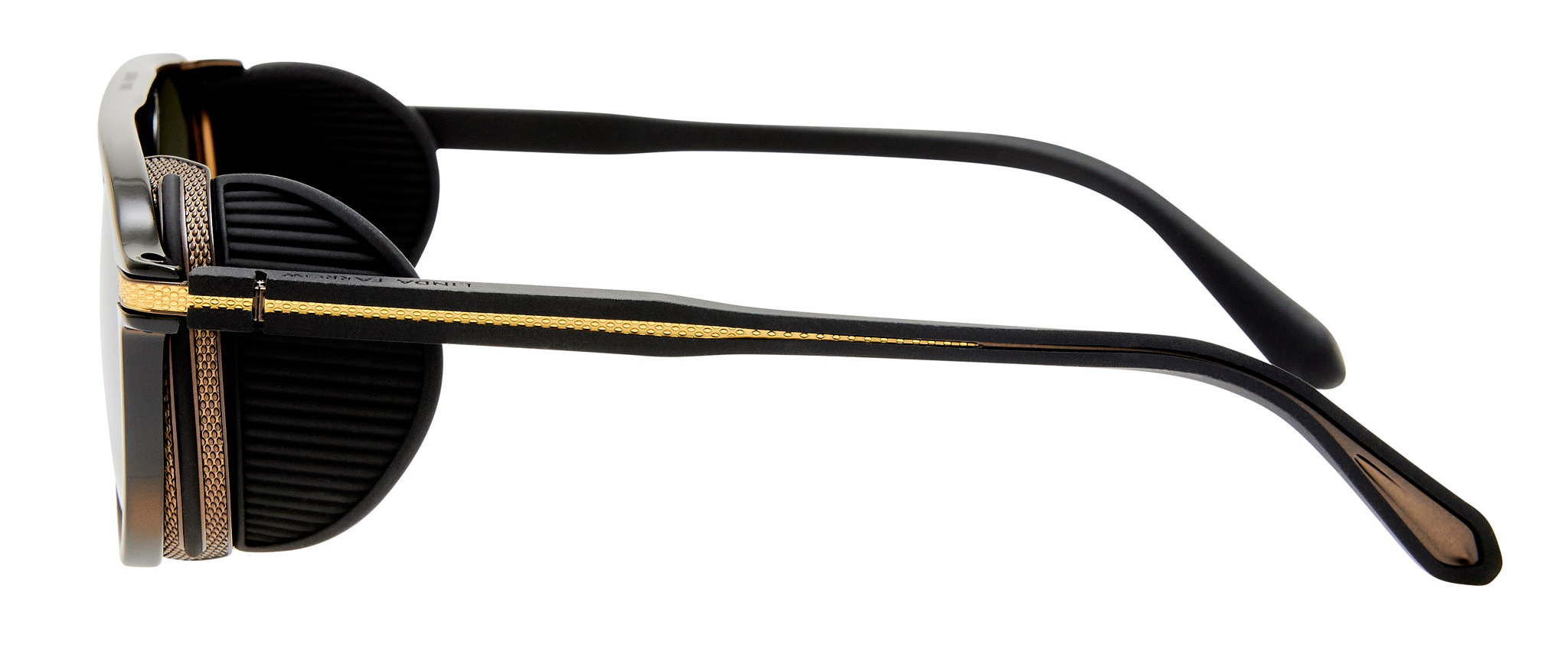 Color_LFL1722C1SUN - Sutton Aviator Sunglasses Matte Nickel Black and Grey