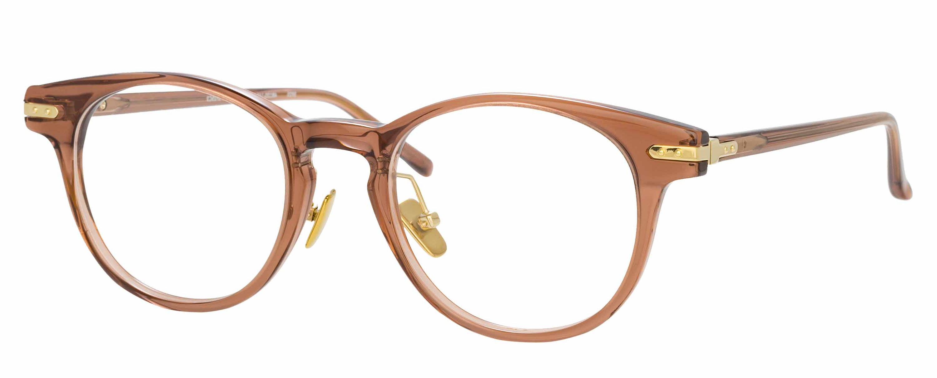 Color_LF25AC3OPT - Bray D-Frame Eyeglasses in Brown and Clear