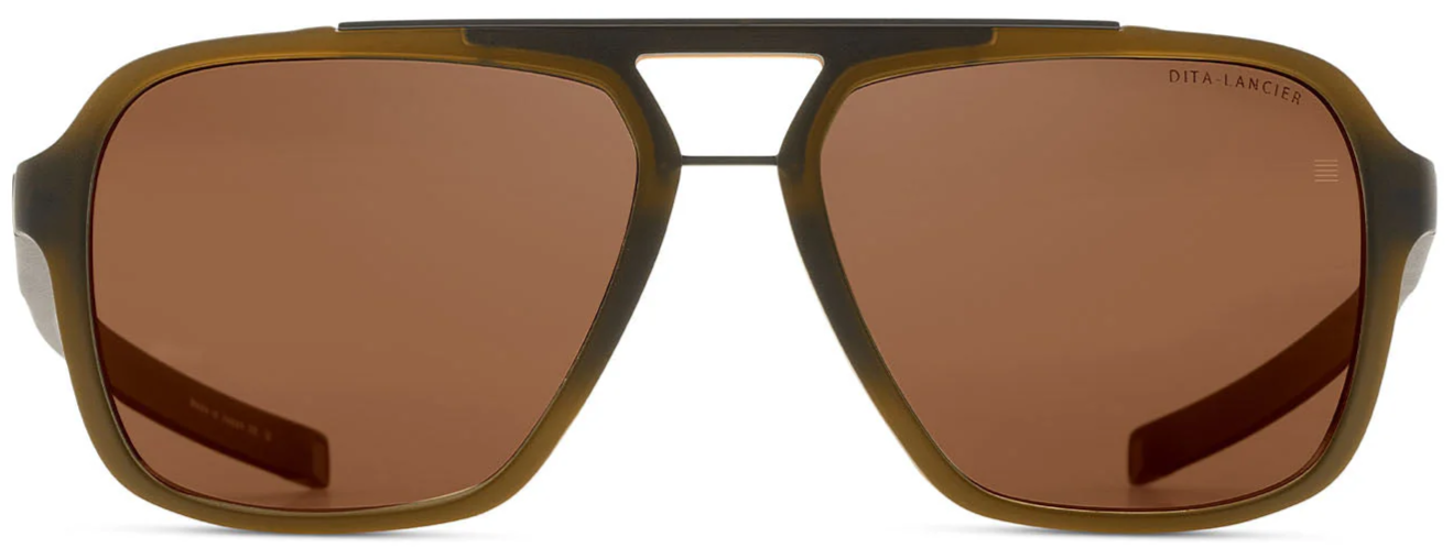 Color_DLS415-A-02 - Copperhead Brown - Gunmetal / Land Lens - Brown Polarized